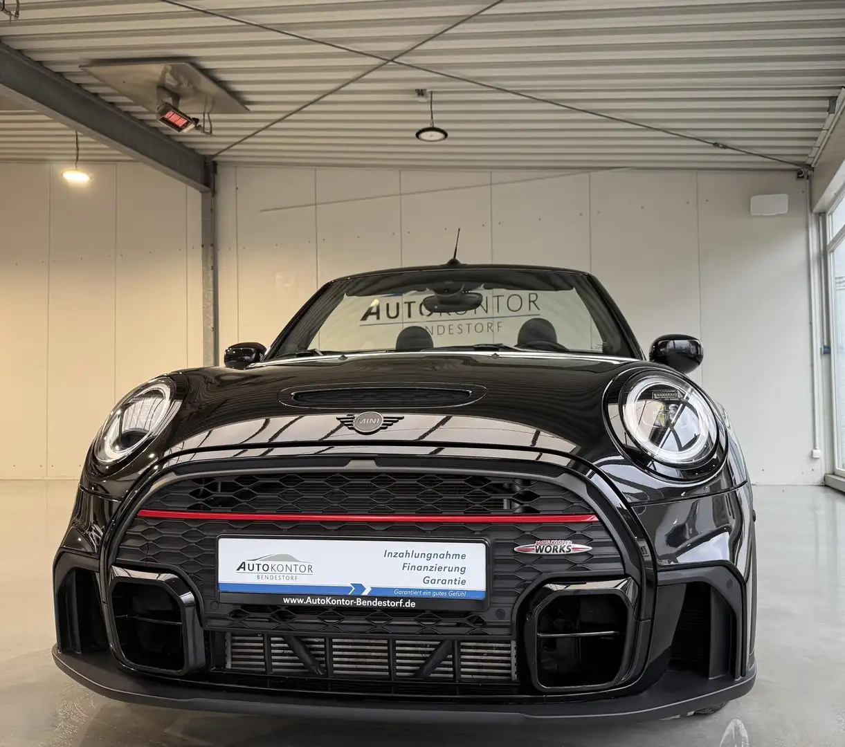 MINI John Cooper Works Cabrio Sport Autom., *LED *H/K *HuD *Kamera *Navi Fekete - 1
