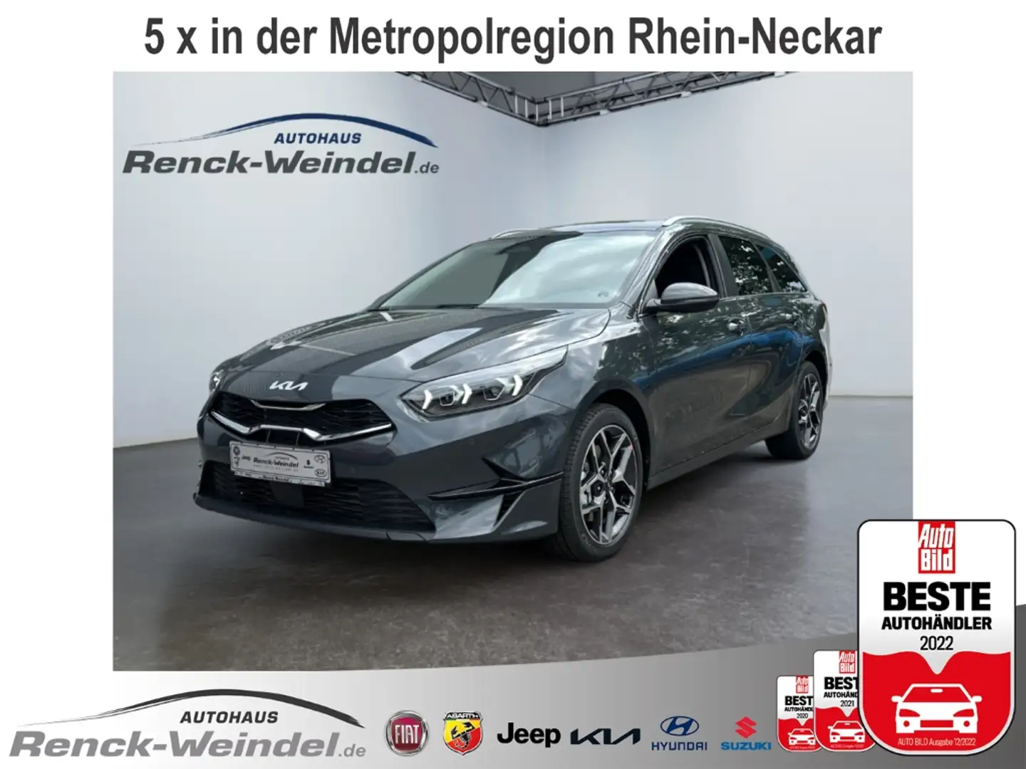 Kia Ceed SW / cee'd SW Ultimate Edition 1.5 T-GDI ACC Totwinkelassistent Grau - 1