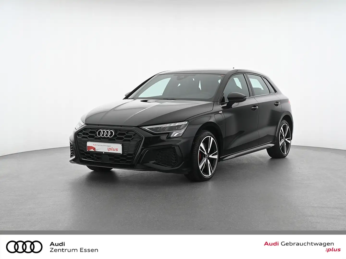 Audi A3 Sportback 45 TFSI e S-LINE S-TRONIC LED NAV PLUS Negro - 1