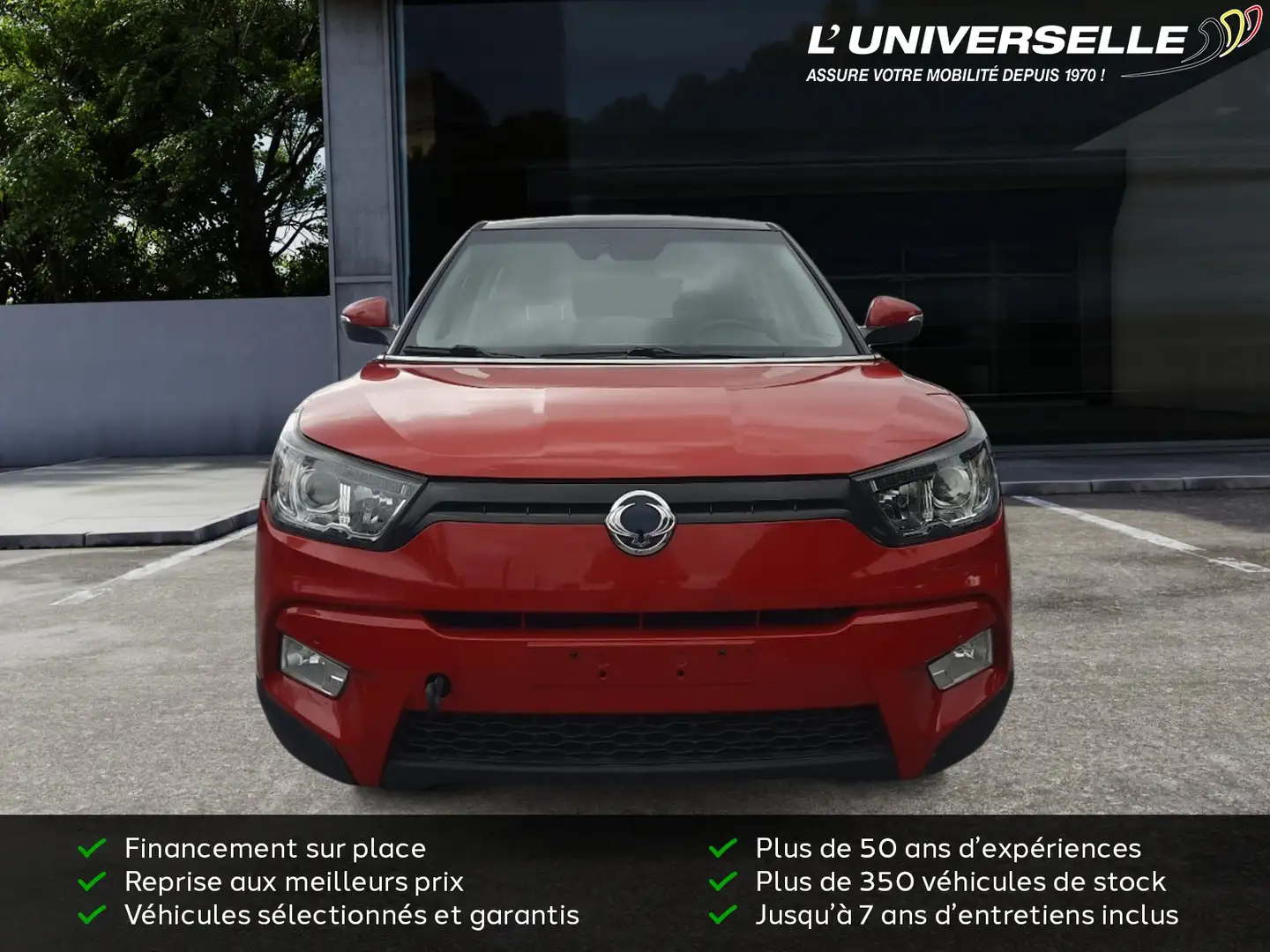 SsangYong Tivoli //PRIX MARCHAND OU EXPORT UNIQUEMENT/// Červená - 2