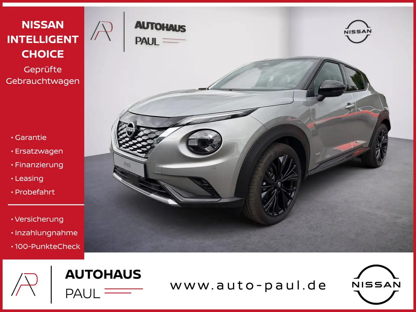 Nissan Juke 1.6 Hybrid N-Sport Hybrid, BOSE, ProPilot Zwart - 1