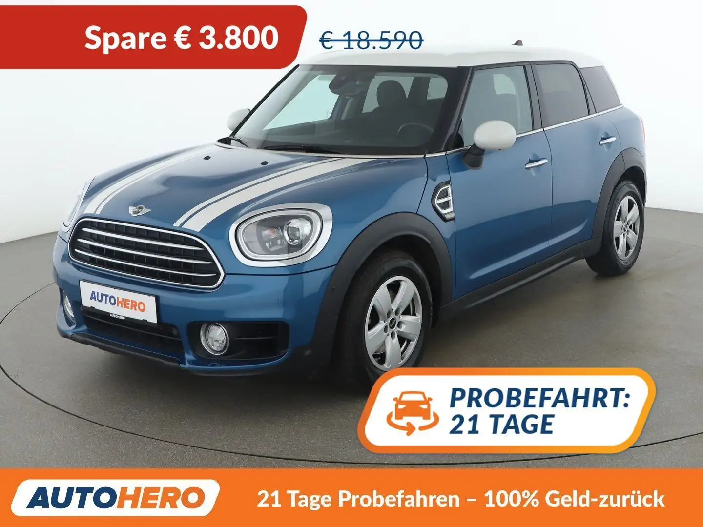 MINI Cooper Countryman Cooper Blau - 1