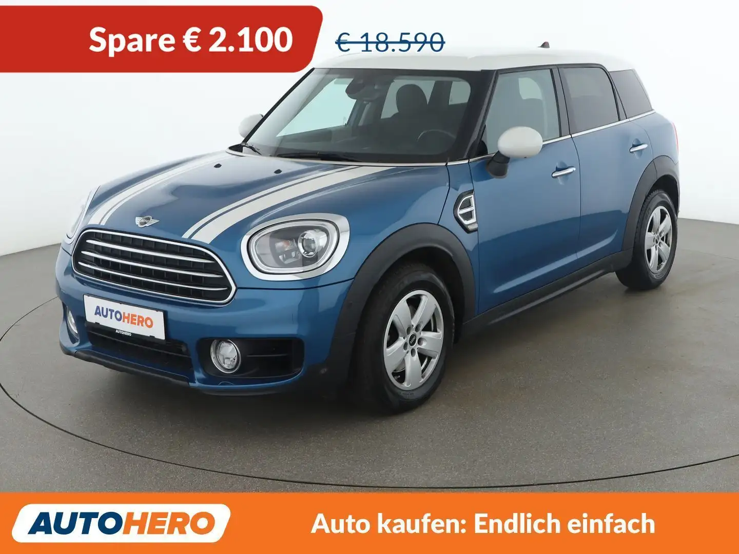 MINI Cooper Countryman Cooper Blau - 1