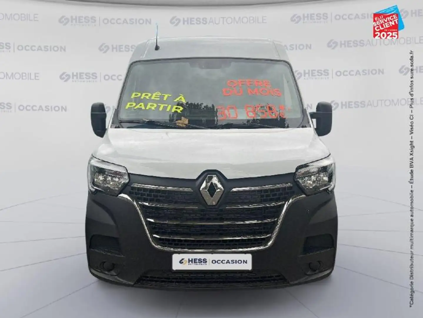 Renault Master F3300 L2H2 2.3 Blue dCi 135ch Grand Confort Euro6 Blanc - 2