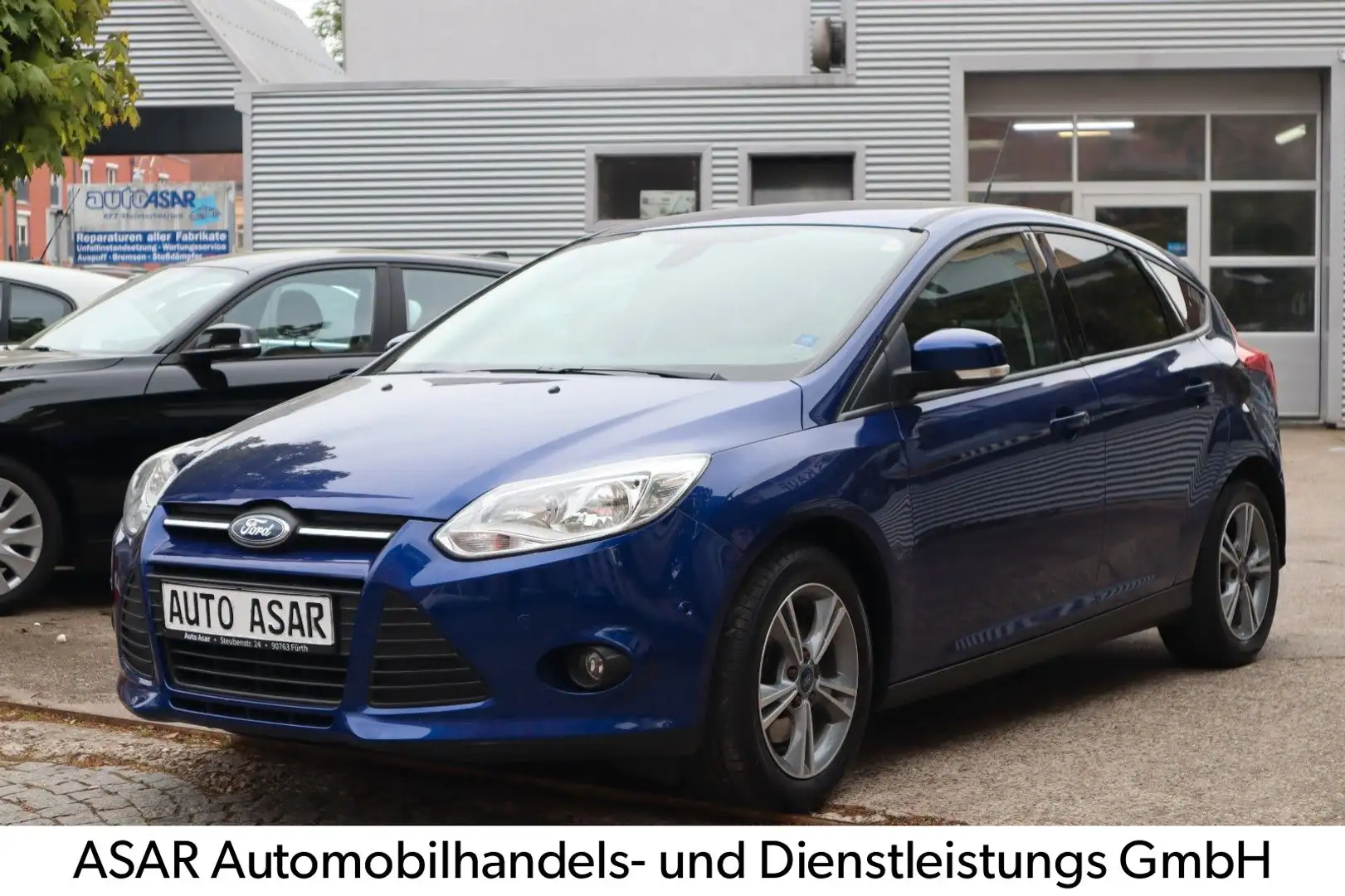 Ford Focus 1.6 EcoBoost Sync Edition/PDC/Navi/8-Fach/ Blauw - 1