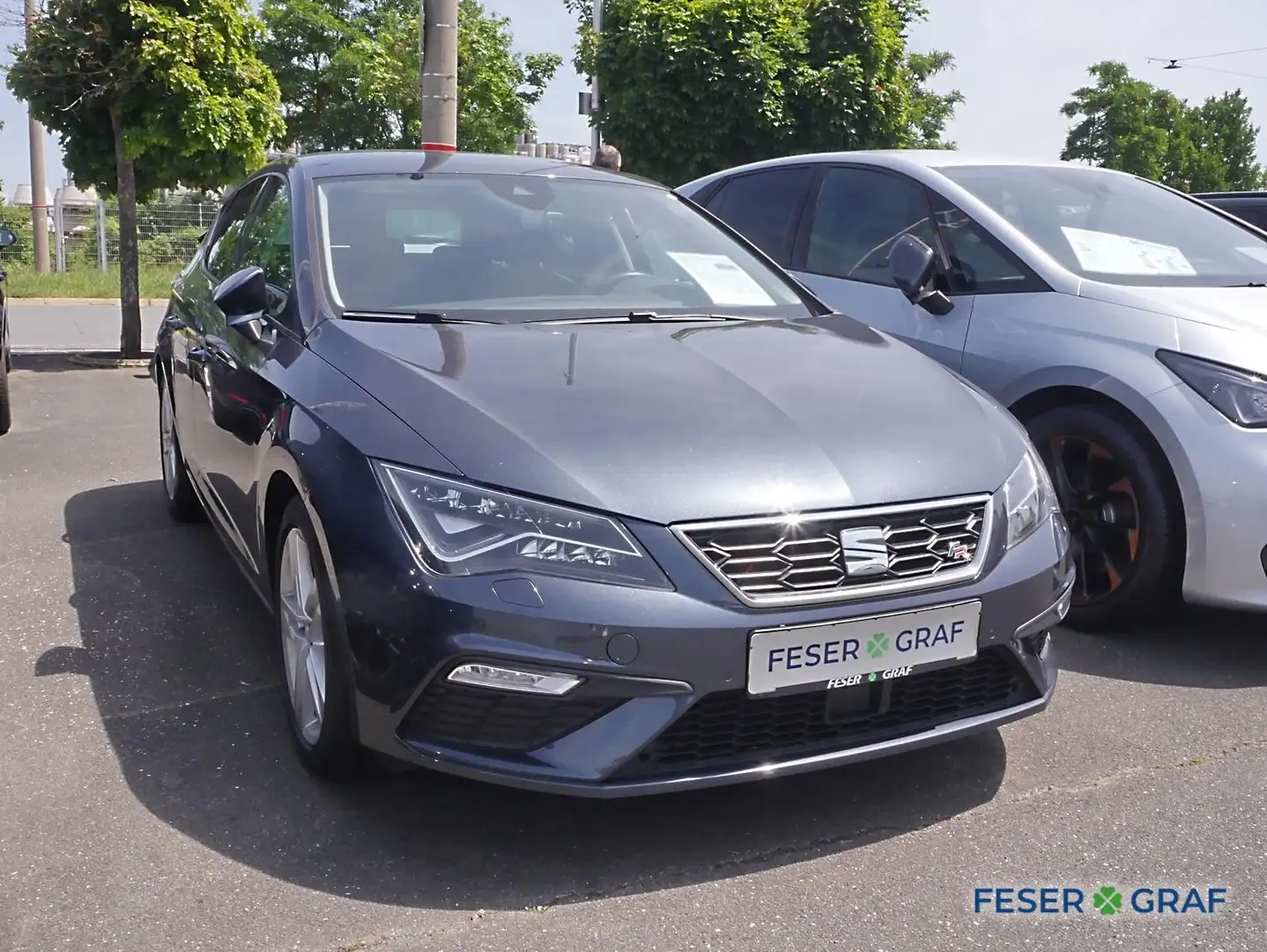 SEAT Leon FR 2.0 TSI DSG NAVI*PDC*CLIMATRONIC*ACC*DAB Gris - 2