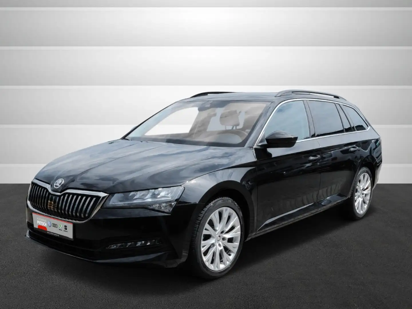 Skoda Superb Combi 2.0 TDI DSG Ambition AHK ACC Kamera Schwarz - 2