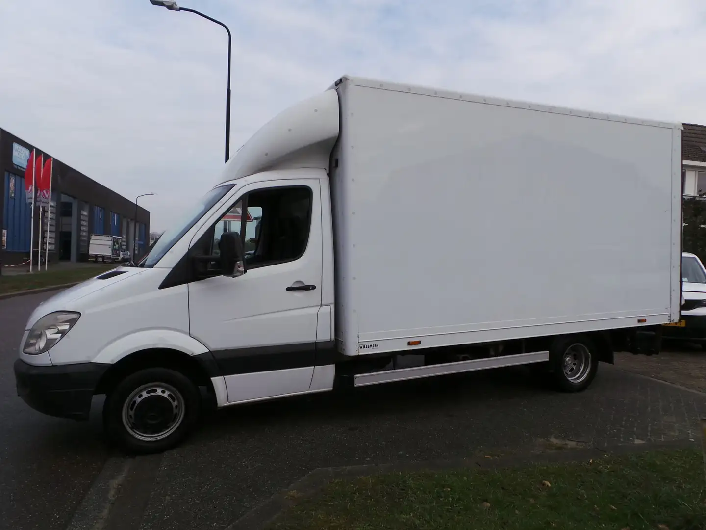 Mercedes-Benz Sprinter 515 2.2 CDI Bakwagen+Laadklep Airco Lang 425cm Bre Wit - 1