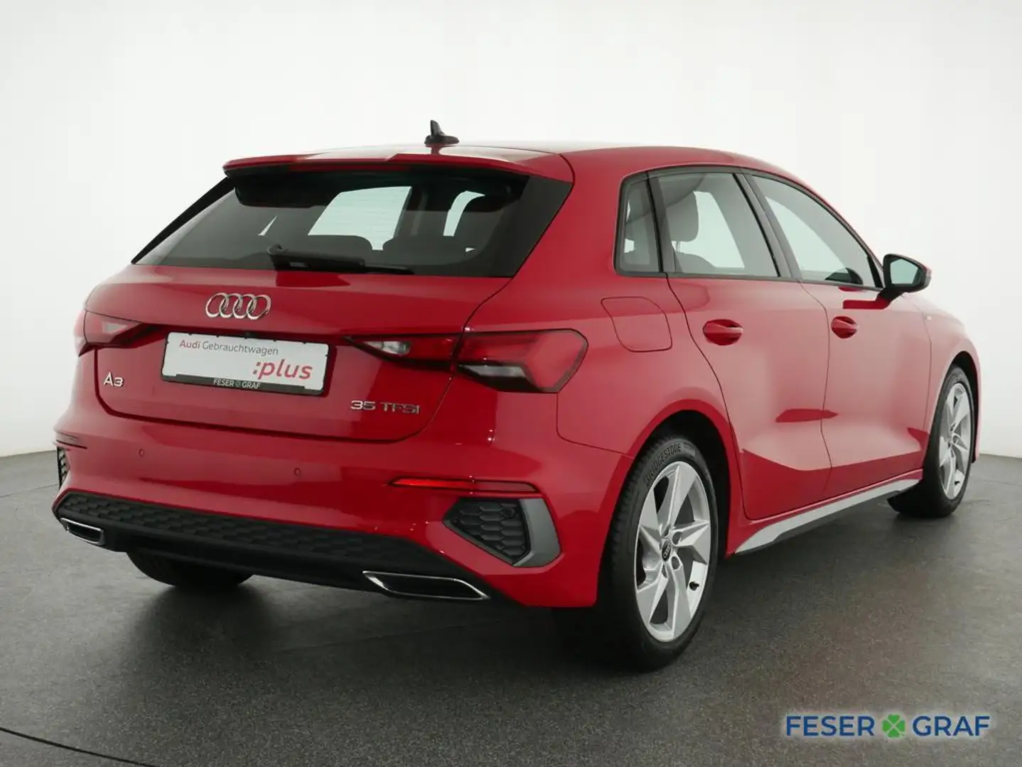 Audi A3 35 TFSI S tronic S Line Ext Navi,Kamera Rouge - 2