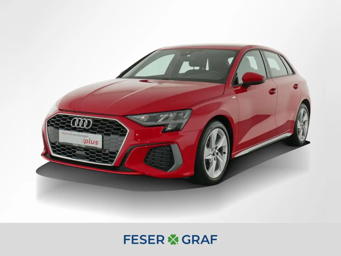 Audi A3 35 TFSI S tronic S Line Ext Navi,Kamera Rouge - 1