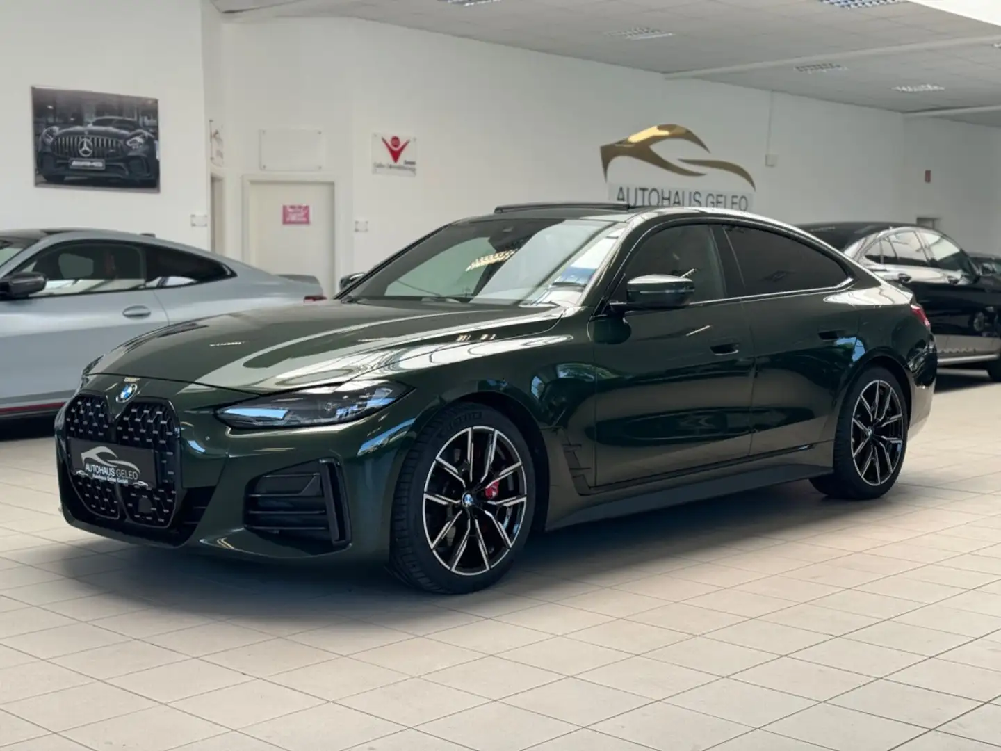 BMW 420 d Gran Coupe/MPAKET/xDrive/SCHIEBED./LED/KAM/ Grün - 1