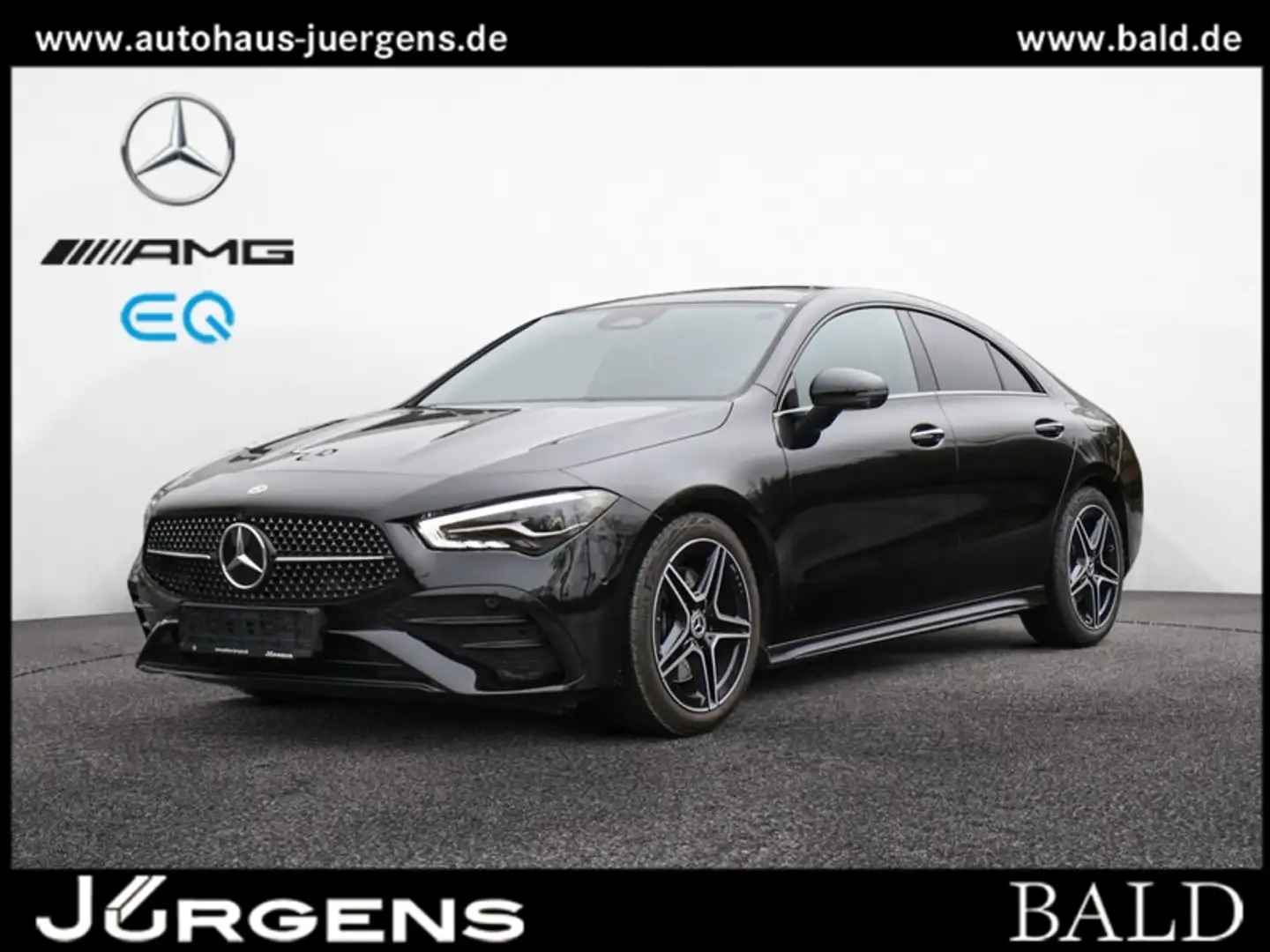 Mercedes-Benz CLA 200 d Coupé AMG-Sport/LED/360/Pano/Night/18" Schwarz - 1