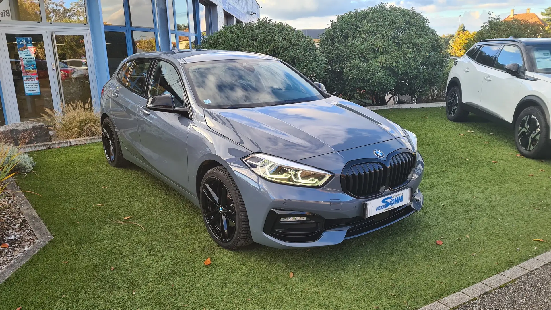 BMW 118 (F40) 118DA 150CH EDITION SPORT 8CV Gris - 1