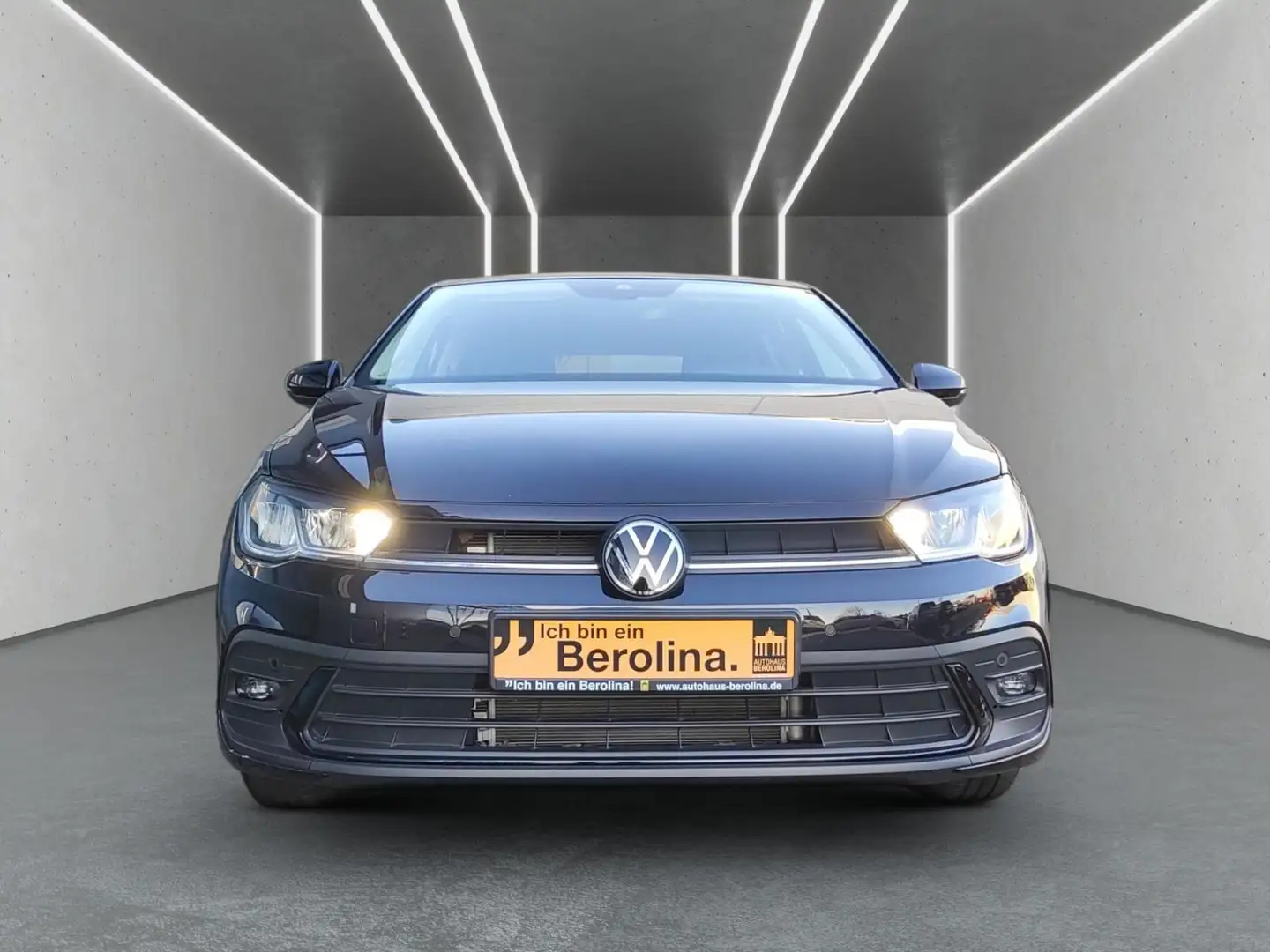 Volkswagen Polo 1.0 TSI Life *IQ.DRIVE*NAV*SHZ*App-Connect* Schwarz - 2