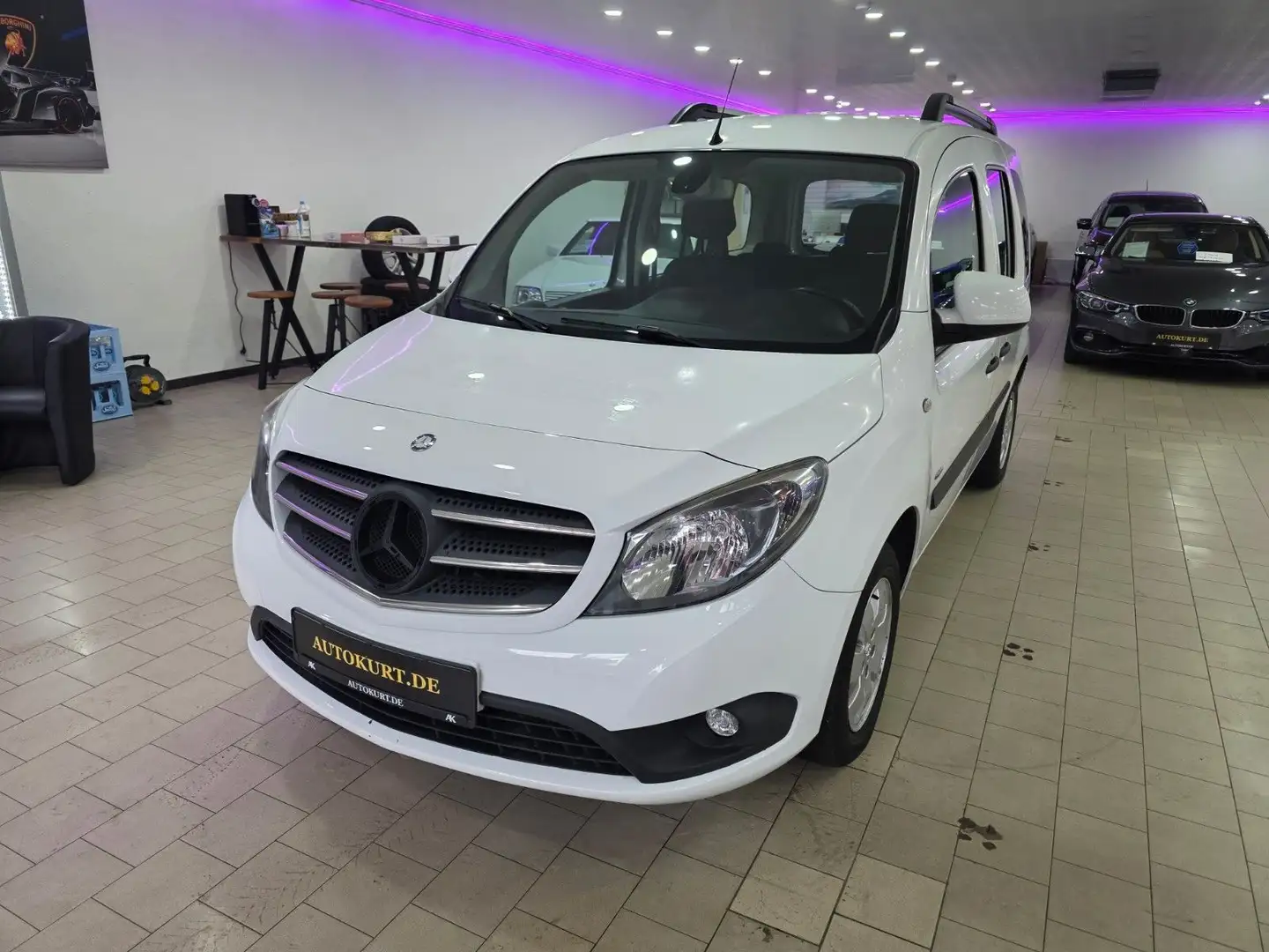 Mercedes-Benz Citan Kombi 109 CDI lang Klima 3.Hand Wit - 2