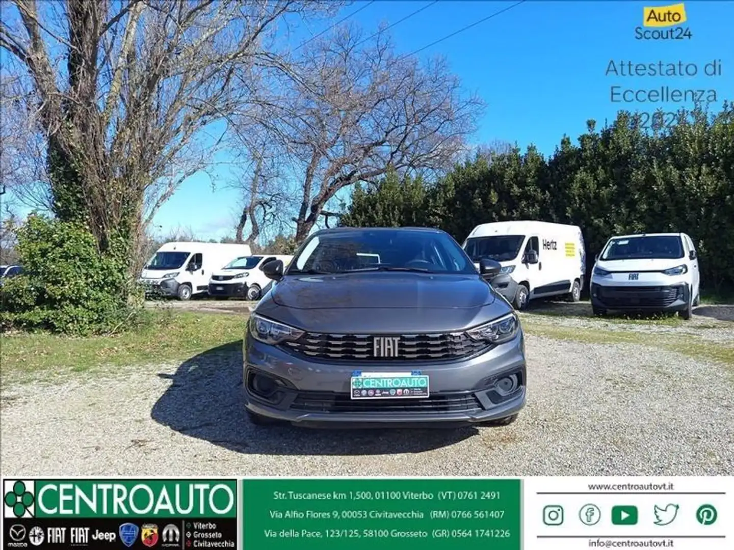 Fiat Tipo 5p 1.6 mjt s&s 130cv Gris - 2
