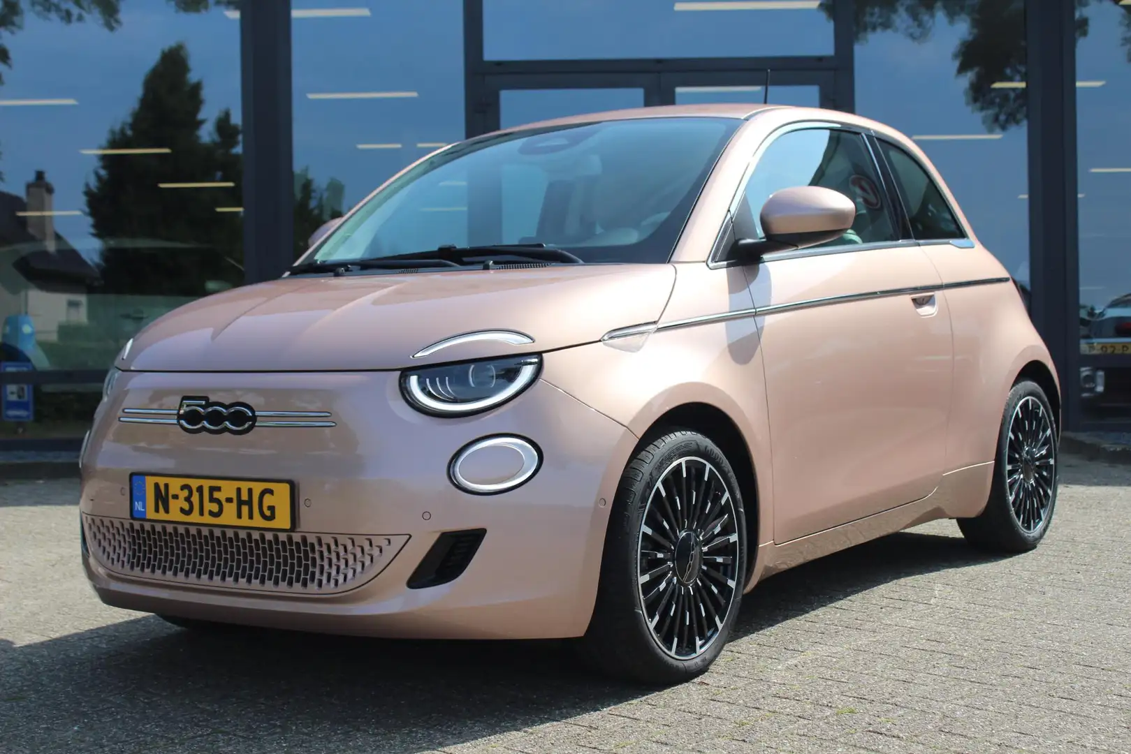 Fiat 500e 3+1 La Prima 42 kWh Rood - 2