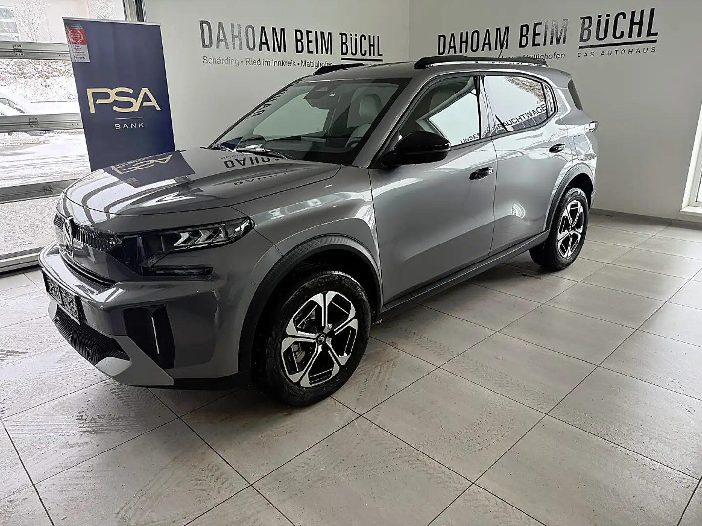 Citroen C3 Aircross Hybrid mHEV 145 Max ë-DSC6 Grau - 1