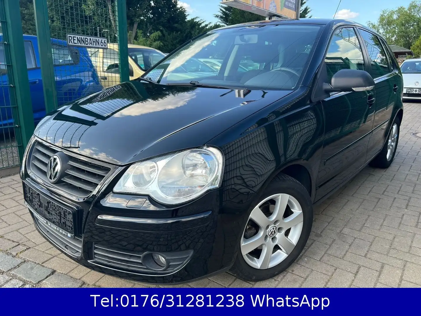 Volkswagen Polo IV 1.2 !! Tüv-Neu !! 102TKM !! 4.Türig Noir - 1