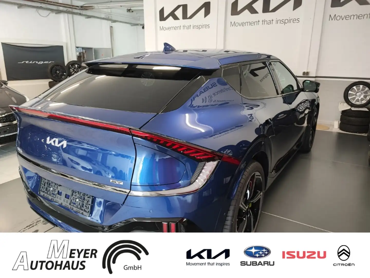 Kia EV6 GT 4WD Elektro 77.4 AWD+HUD+Navi+digitales Cockpit Azul - 2
