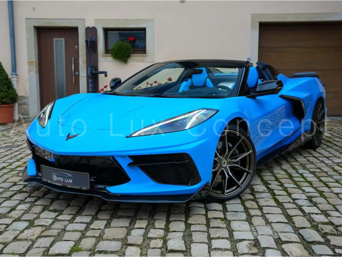 Chevrolet Corvette C8 Stingray Cabriolet 2LT/Lift/Magnetic Ride/COC Синий - 1