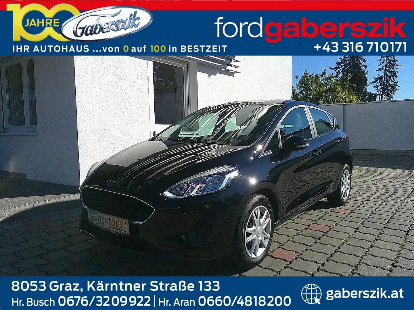 Ford Fiesta Cool & Connect 1,1 Start/Stop Negro - 1