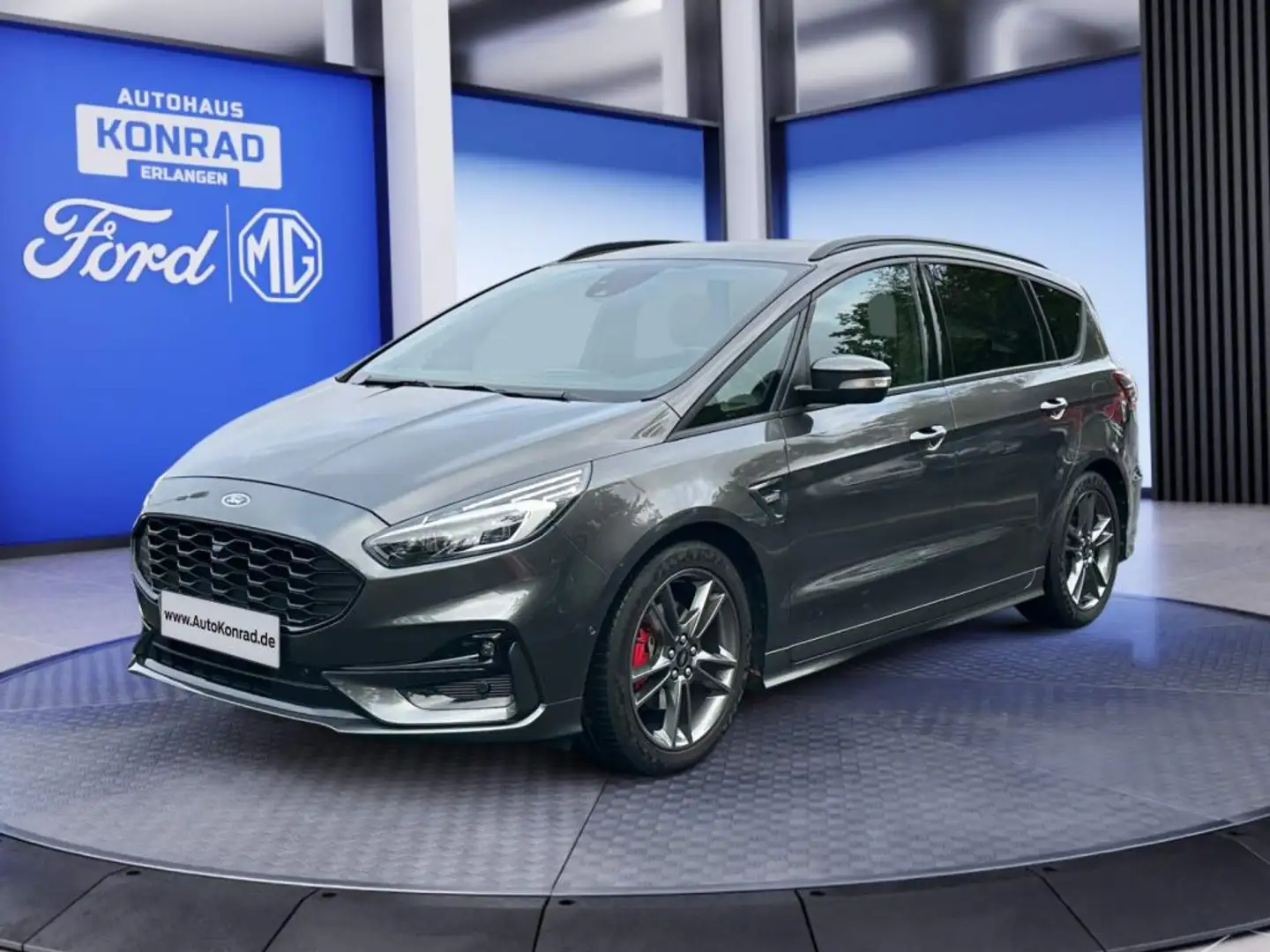 Ford S-Max 2.0 EcoBlue Aut. ST-LINE Gris - 1