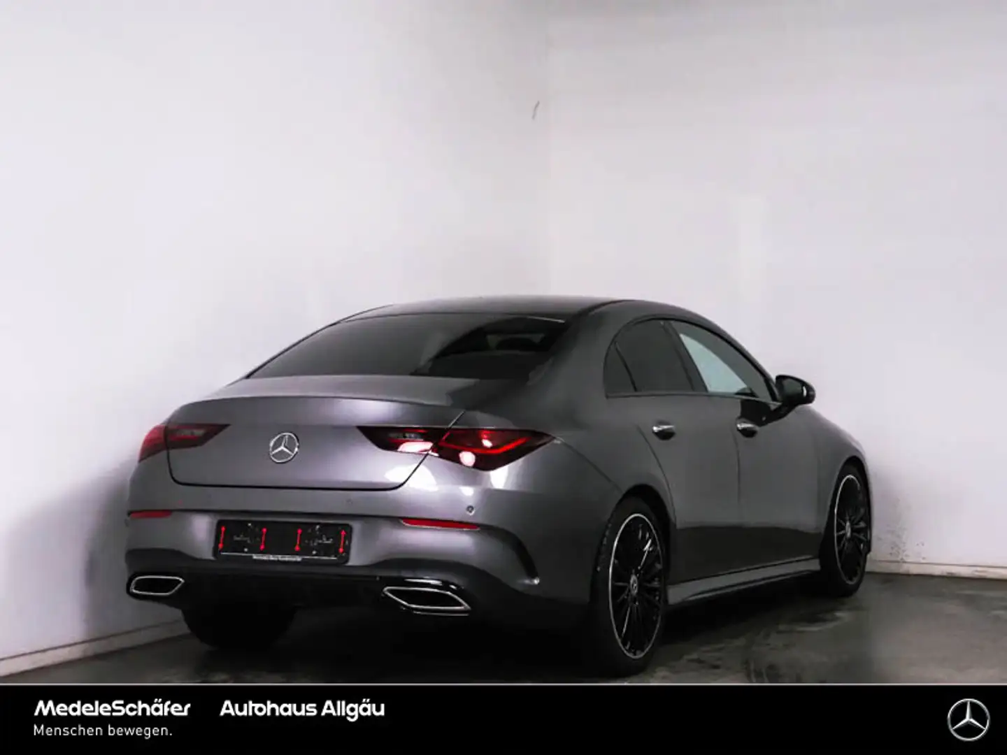Mercedes-Benz CLA 250 CLA 250 4M AMG Night 19" LEDER Vorr.-Distronic Tel Grau - 2