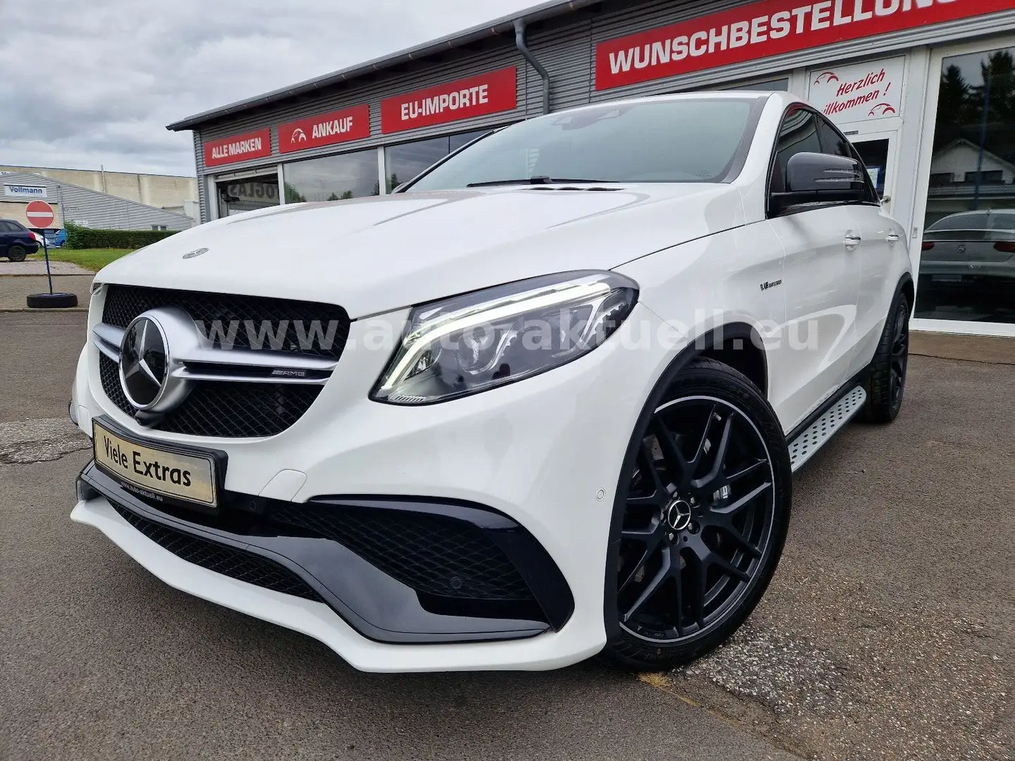 Mercedes-Benz GLE 63 AMG Coupe 4Matic B&O 22Zoll 360º NightPak Weiß - 1