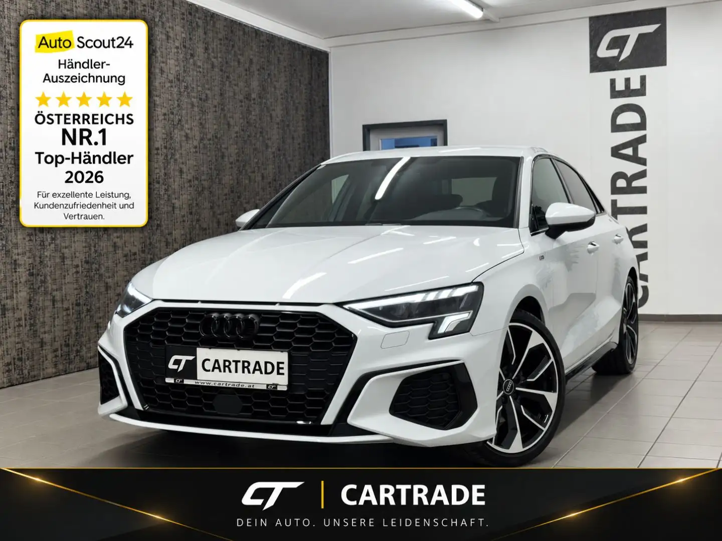 Audi A3 35 2.0 TDI Limousine 2xS line /MATRIX-LED/VIRTUAL Weiß - 1