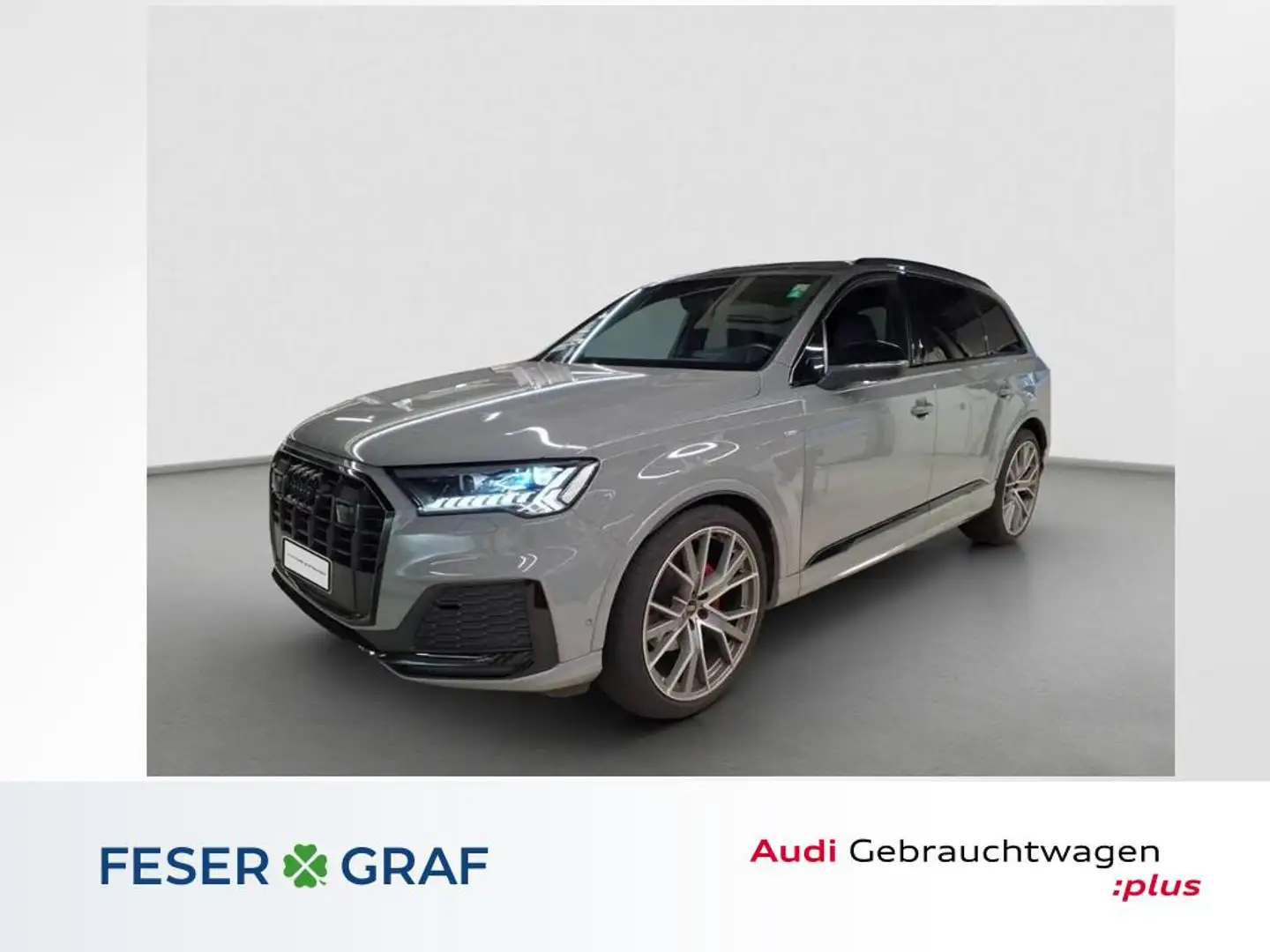 Audi Q7 50 TDI qu. tiptr. competition plus - PANORAMA Grau - 1