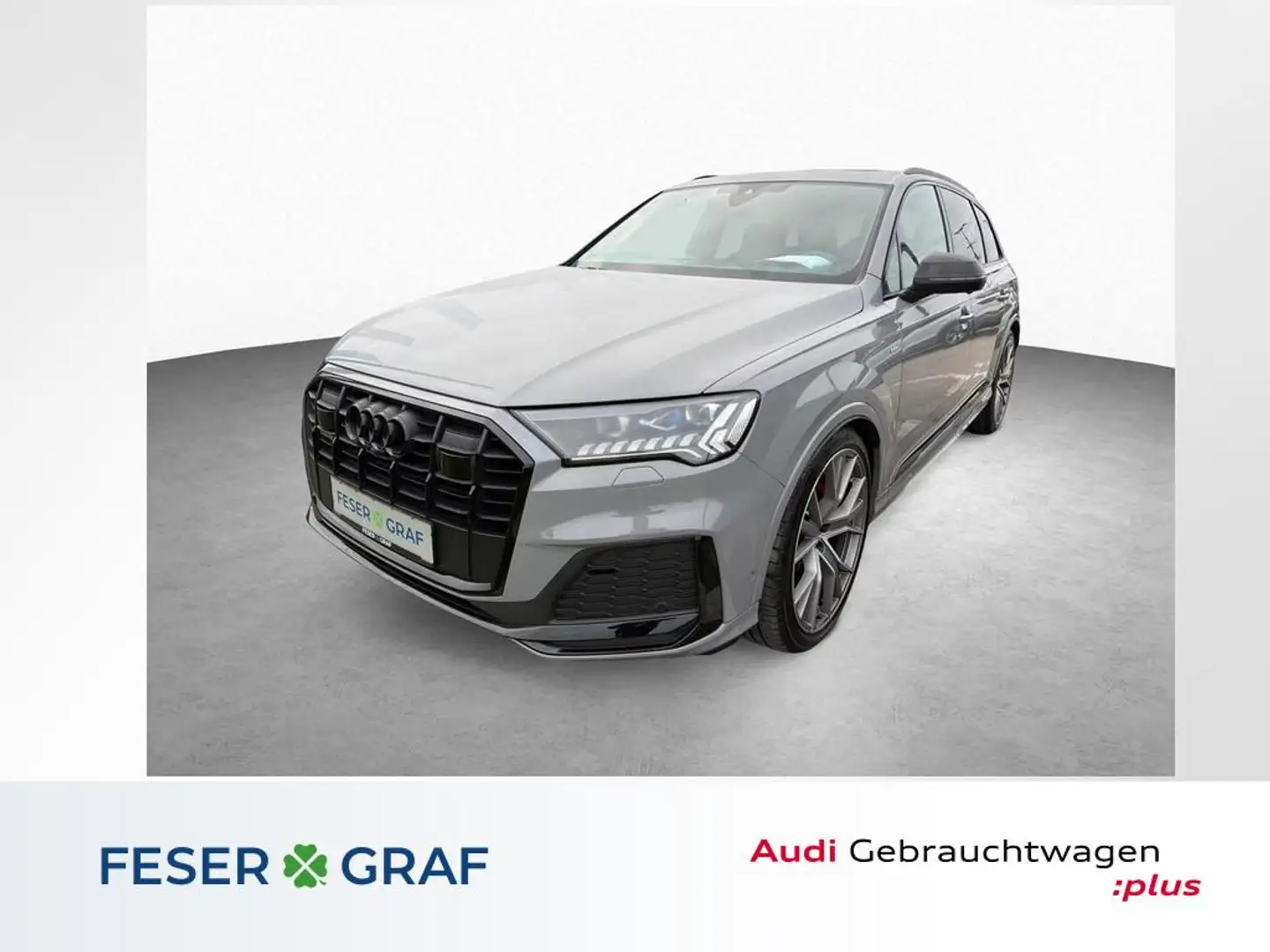 Audi Q7 50 TDI qu. tiptr. competition plus - PANORAMA Gris - 1