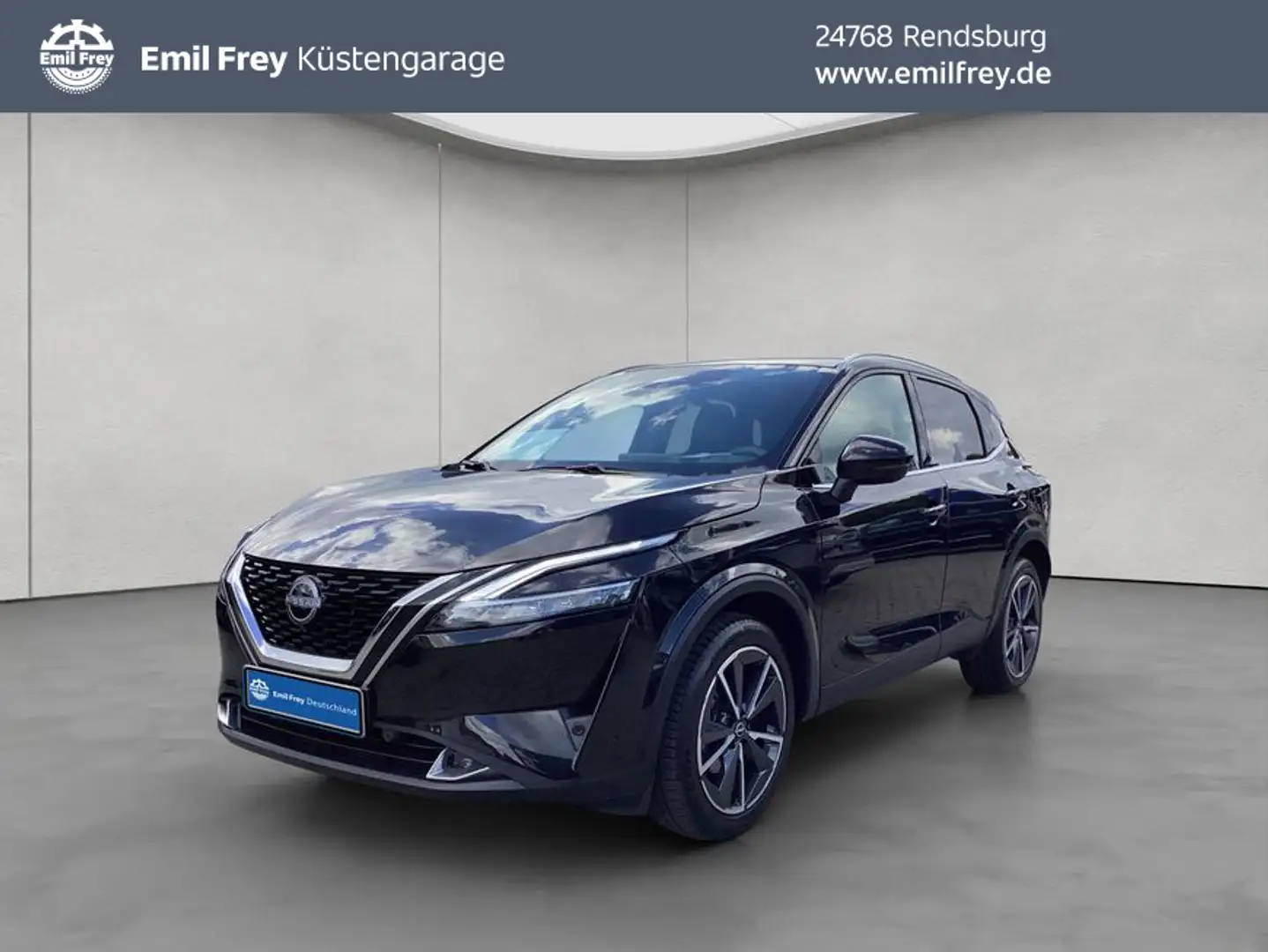 Nissan Qashqai 1.3 DIG-T MHEV Xtronic Tekna+ ACC, LED, Noir - 1