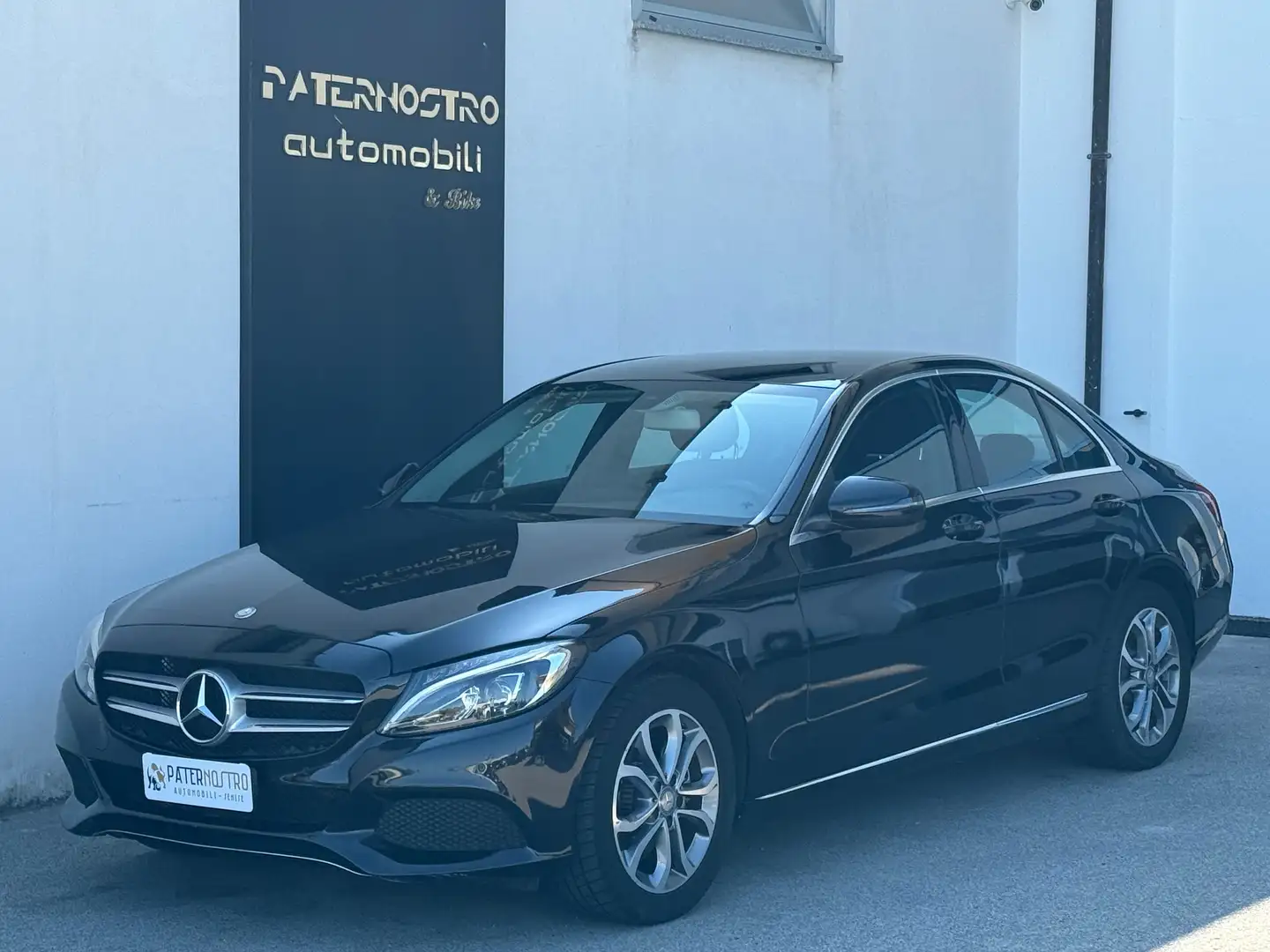 Mercedes-Benz C 220 C-W205 2014 Berlina d (bt) Sport auto Nero - 1