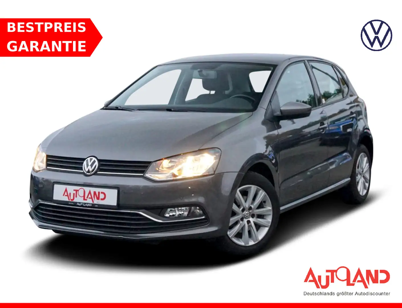 Volkswagen Polo 1.2 TSI Klima PDC Temp. Alu Gris - 1