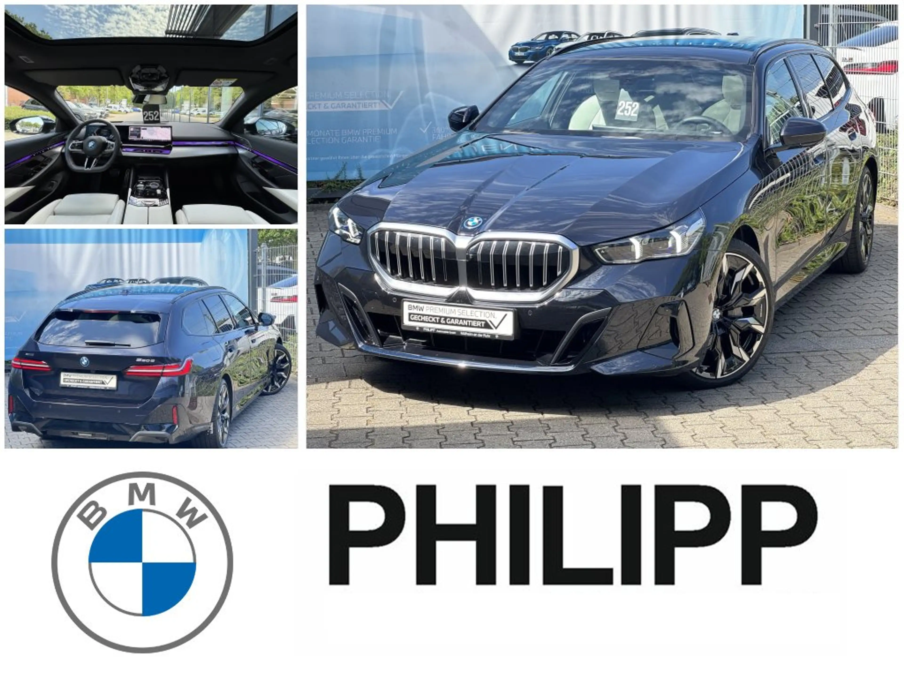 BMW 550 e xDrive Tou M Sport AHK PANO Ad.Fahr.Pro B&W