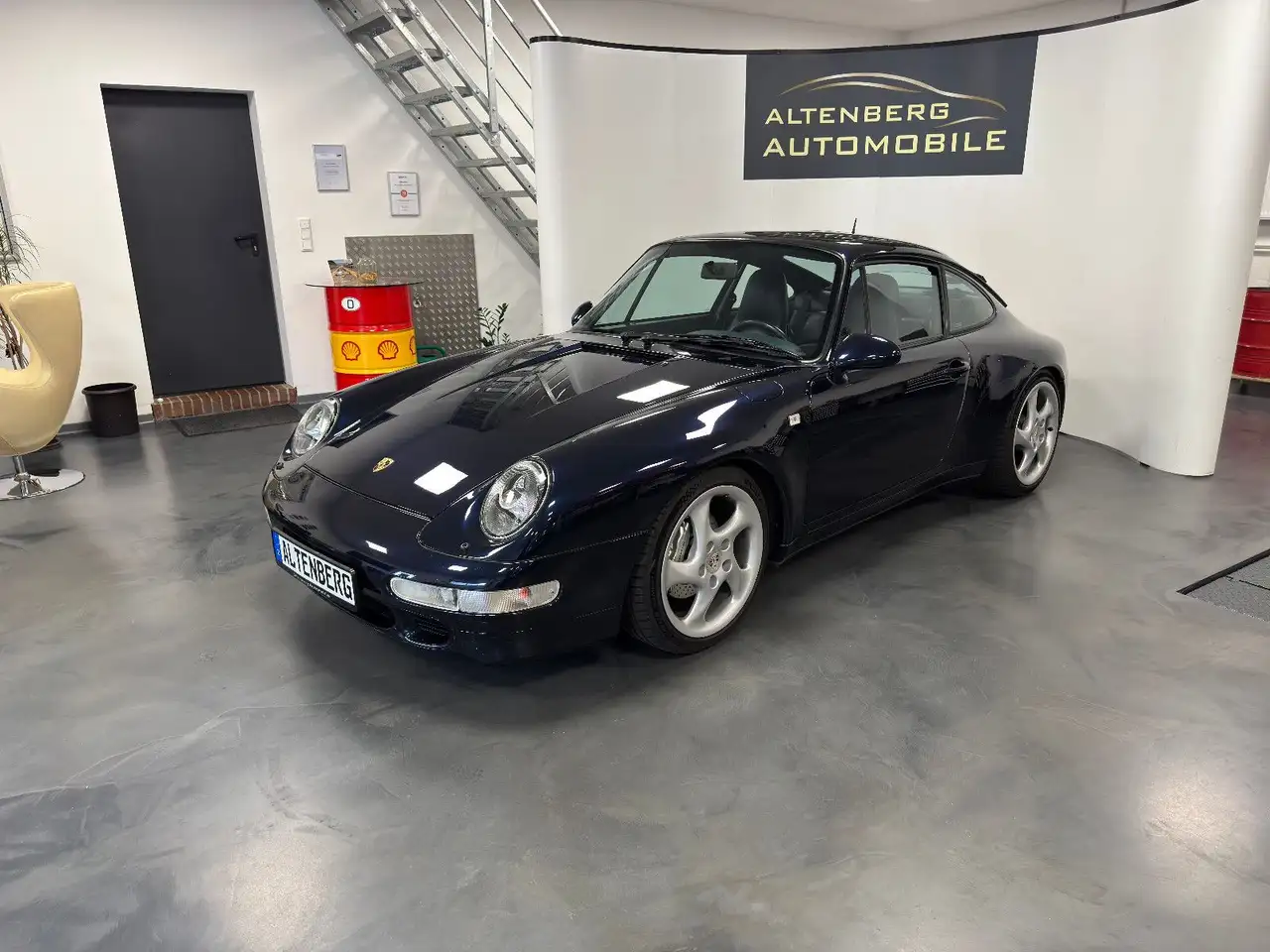Porsche 993 911 Carrera 4 Schalter Deutsch Note 2+ Klima, foto 2