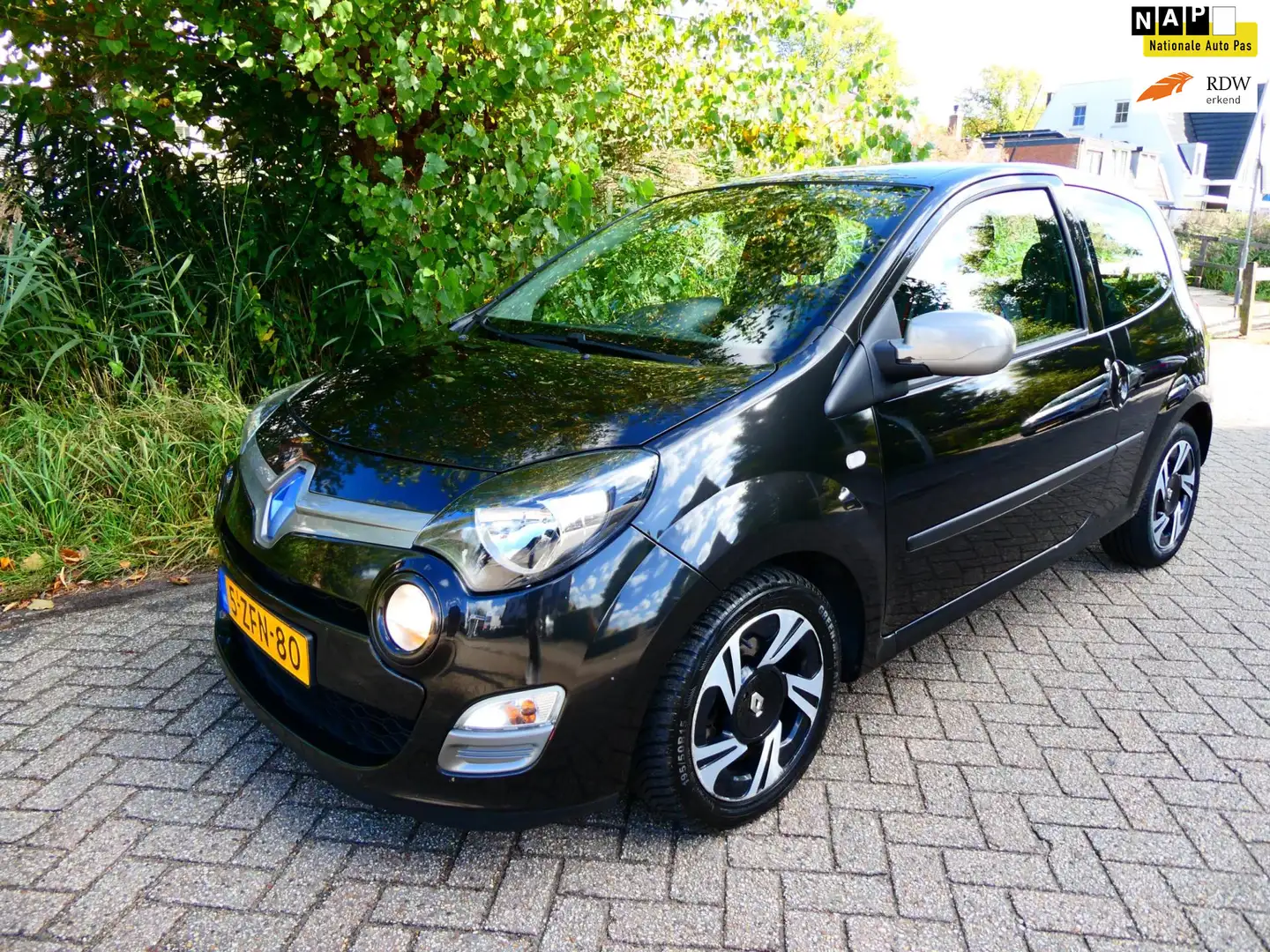 Renault Twingo 1.2 16V Parisienne Airco Historie Zuinig Zwart - 1