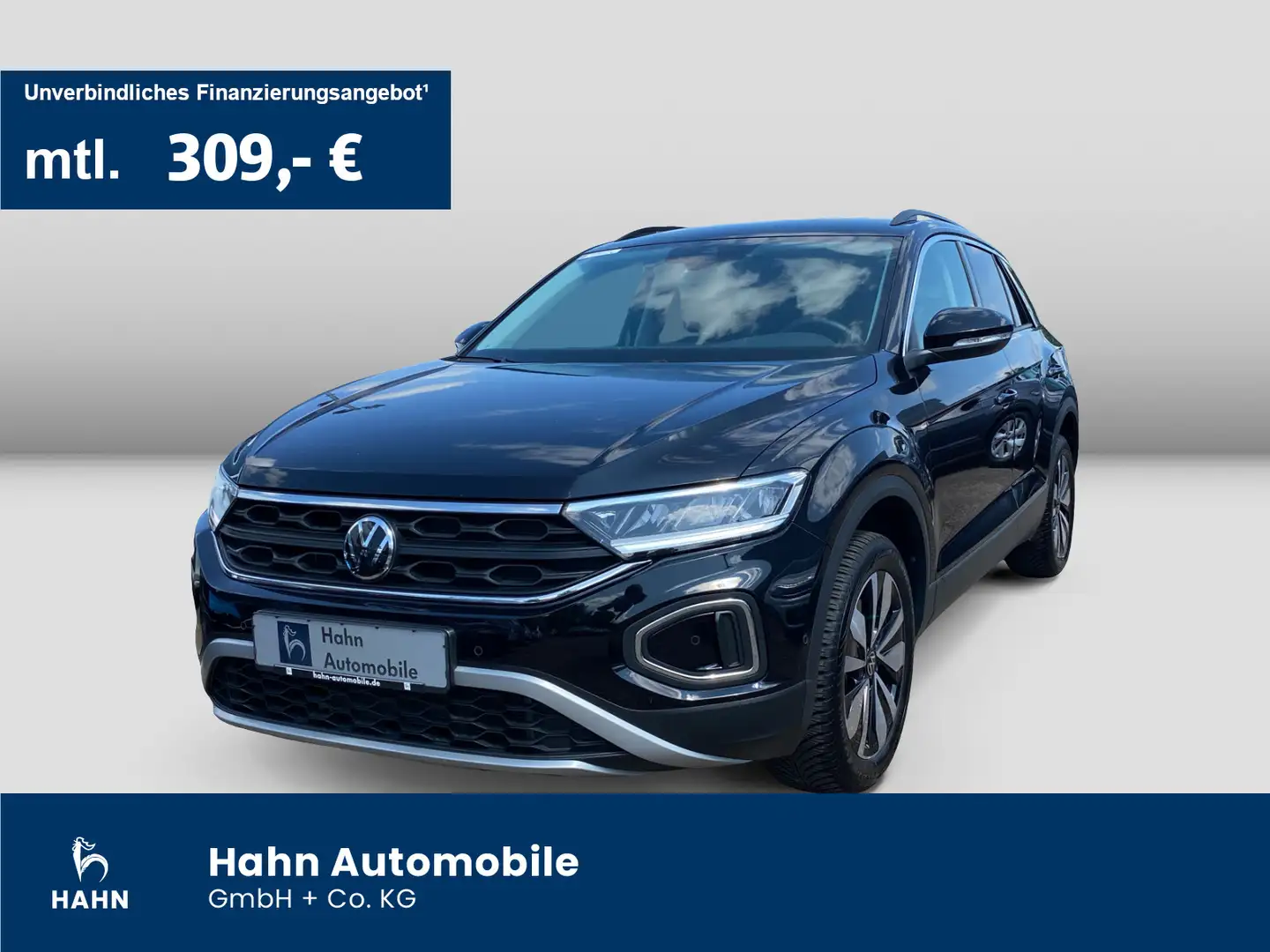 Volkswagen T-Roc 1.0TSI Move ACC LED Navi-Vorb. PDC Sitzhei Schwarz - 1