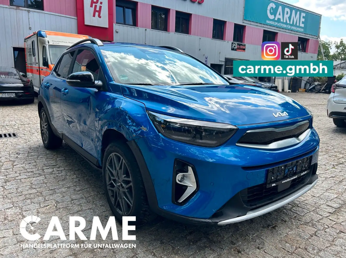 Kia Stonic Nightline Edition 88KW Blauw - 1
