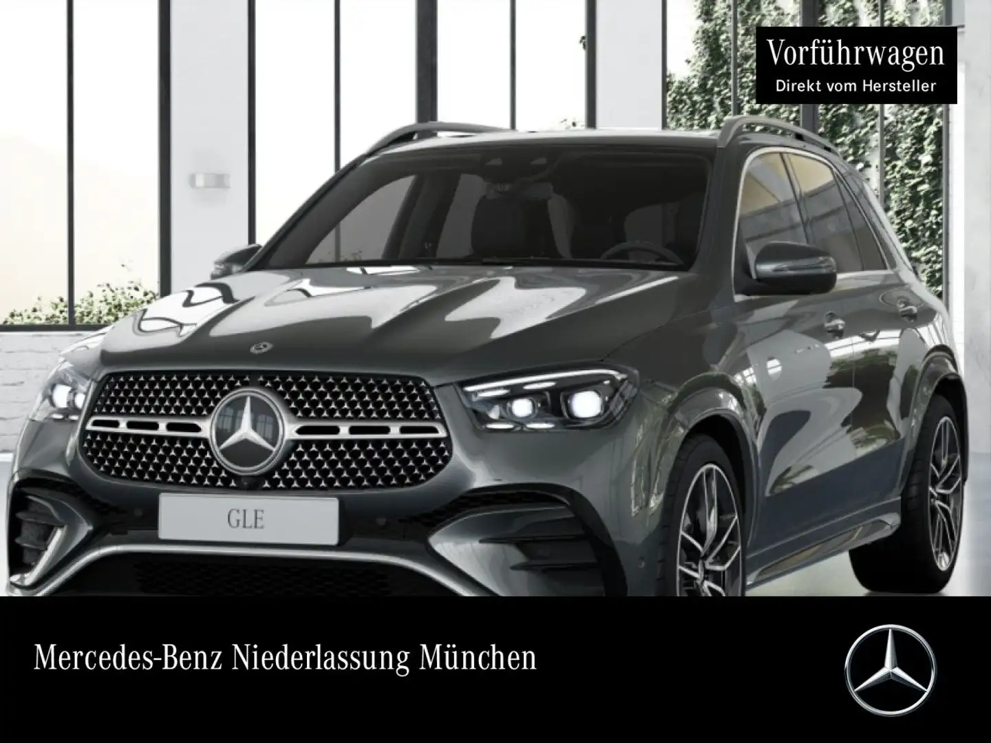 Mercedes-Benz GLE 450 4M AMG+PANO+360+AHK+MULTIBEAM+22"+HUD+SPUR Grau - 1