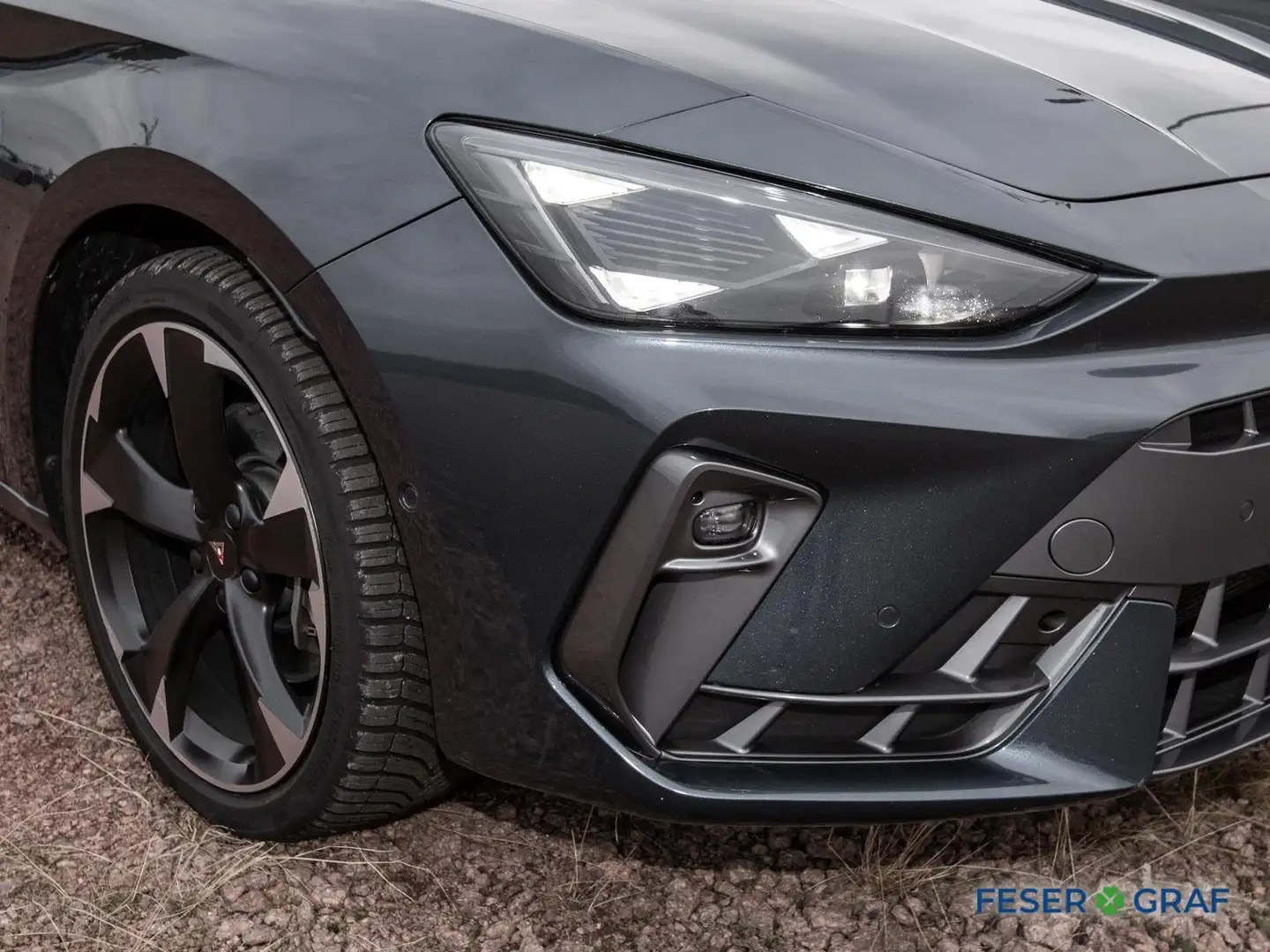 CUPRA Leon 2.0 TDI DSG ST LED/NAVI/AHK/KESSY/ACC/SHZ Grau - 2