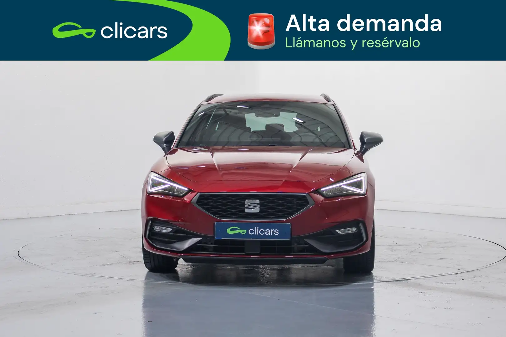 SEAT Leon ST 1.4 TSI e-Hybrid S&S FR XM DSG-6 204 Rojo - 2
