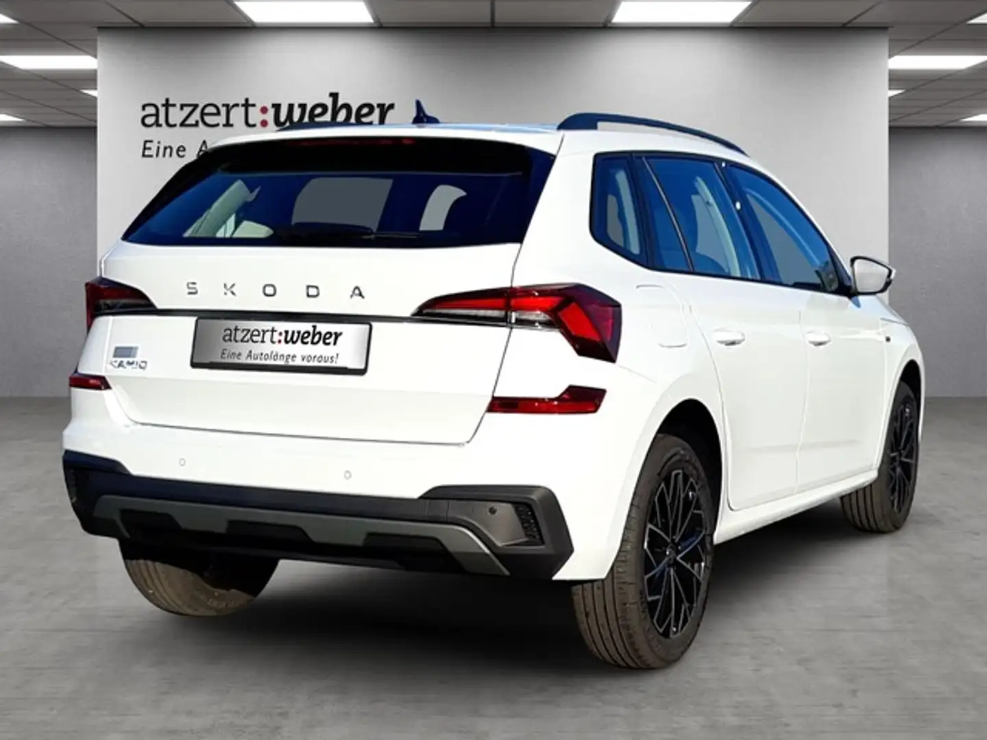 Skoda Kamiq Drive 1.5TSI DSG Matrix Kamera Navi ACC Weiß - 2