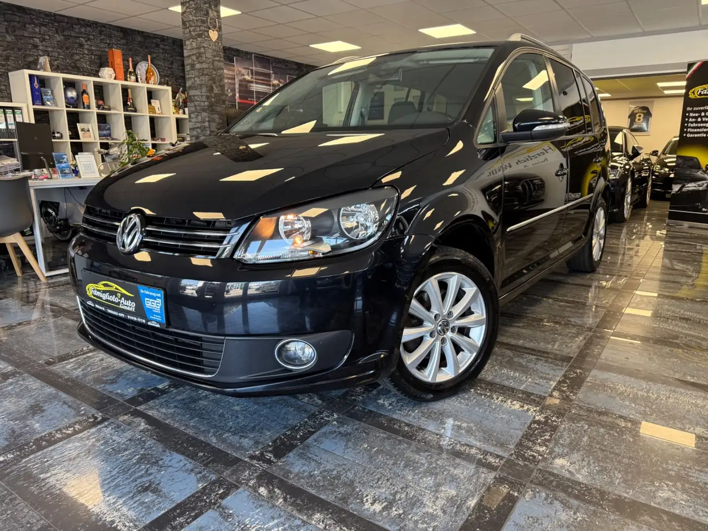 Volkswagen Touran Highline*Sitzheizung*Alcantara*PDC Hinten Negro - 1