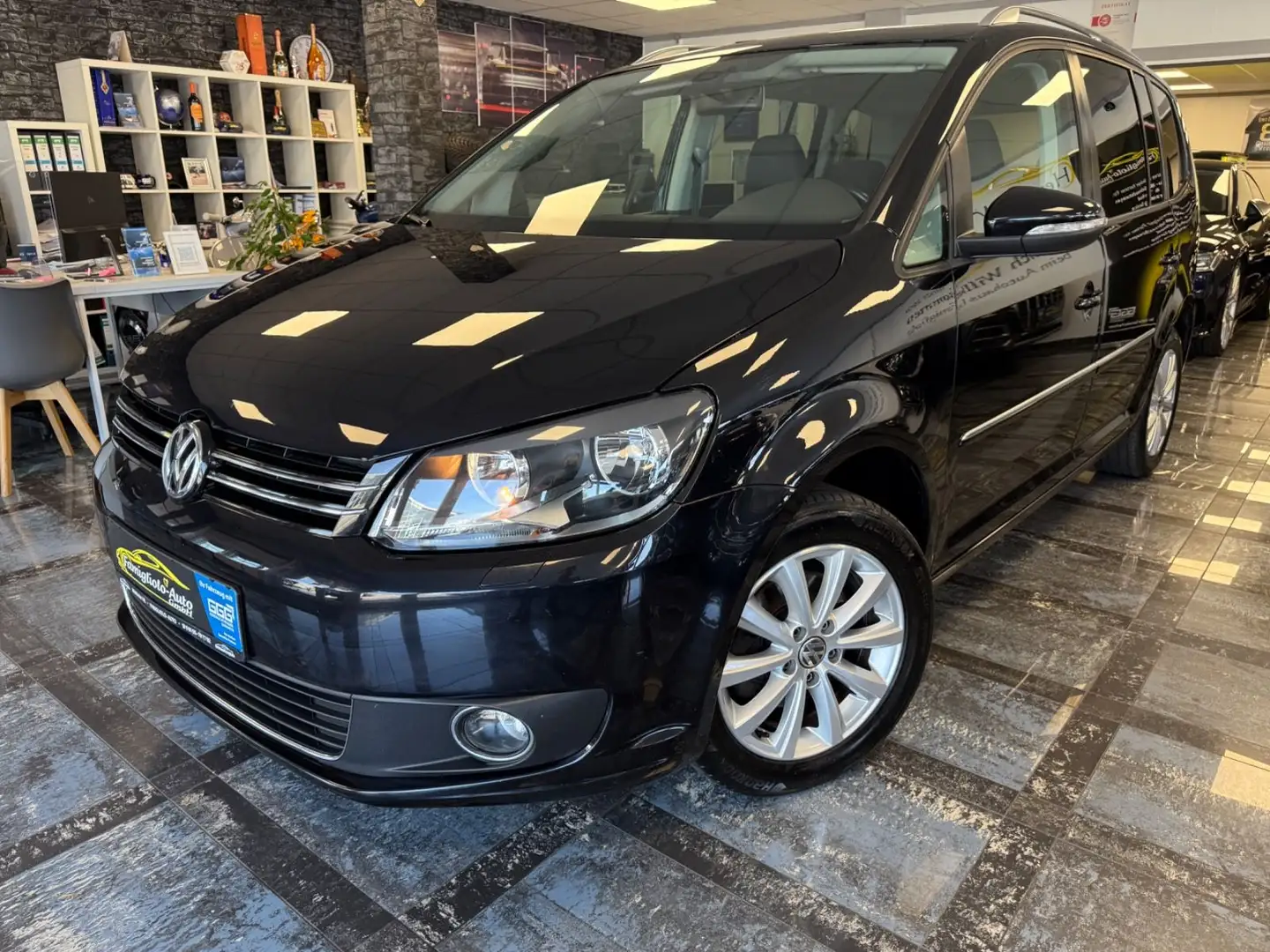 Volkswagen Touran Highline*Sitzheizung*Alcantara*PDC Hinten Negro - 2