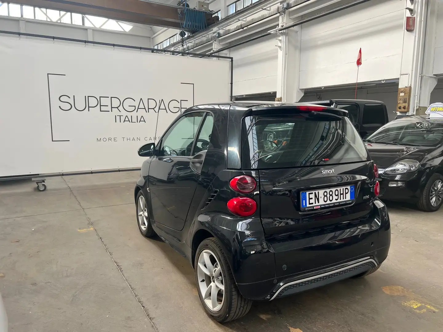 smart forTwo Fortwo II 2007 1.0 mhd Pulse 71cv FL Zwart - 2