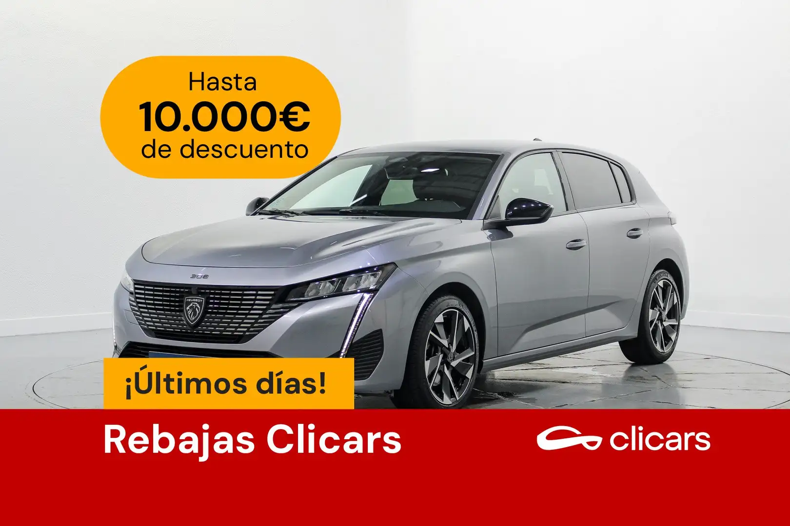 Peugeot 308 1.5 BlueHDi S&S Allure EAT8 130 Plateado - 1