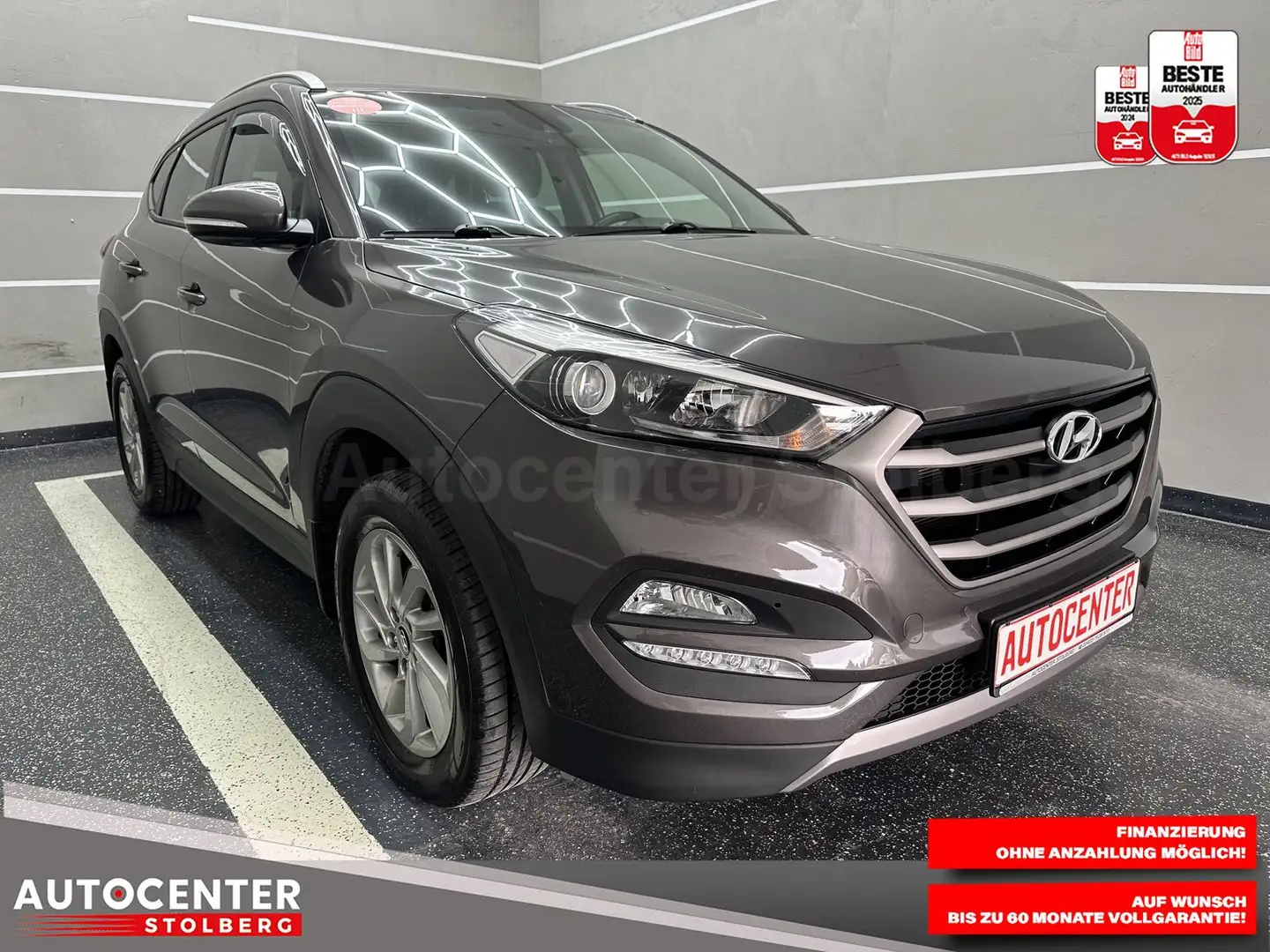 Hyundai TUCSON blue Intro Edition 2WD " 1 HAND-NAVI-ALU" Braun - 2