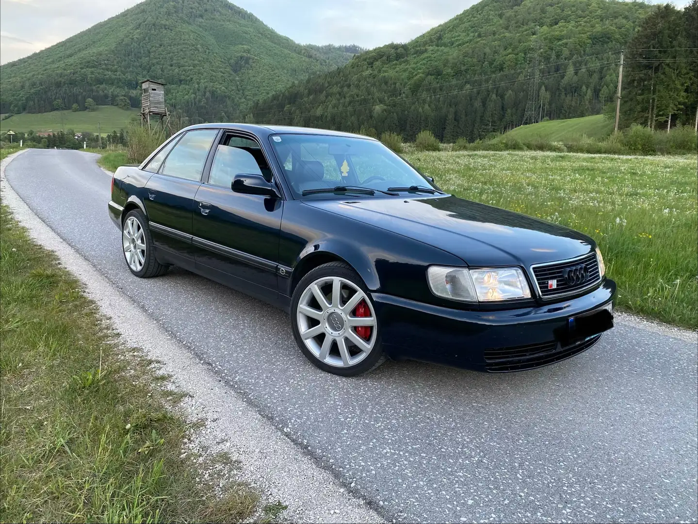 Audi S4 Audi 100 C4 S4 Blau - 2